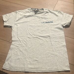 MV Sport Light Gray and Blue Men's Tee